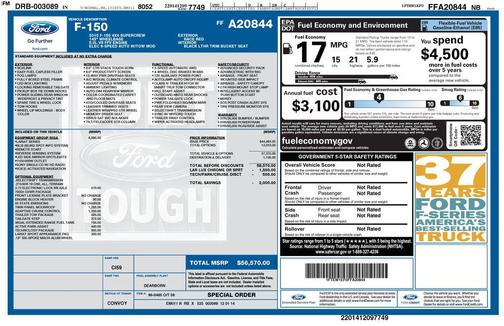 2015 Ford F-150 Lariat