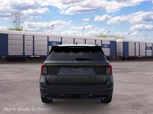 Agate Black Metallic 2026 Ford Explorer ST-Line