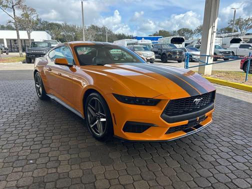 Orange Fury Metallic Tri-Coat 2026 Ford Mustang EcoBoost Premium