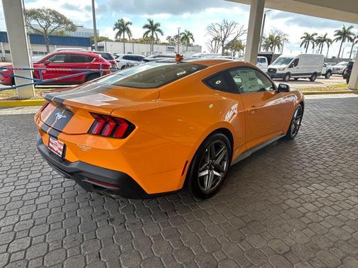 Orange Fury Metallic Tri-Coat 2026 Ford Mustang EcoBoost Premium