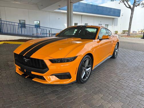 Orange Fury Metallic Tri-Coat 2026 Ford Mustang EcoBoost Premium