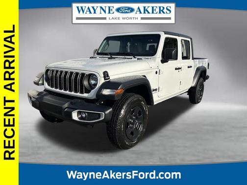 Bright White Clearcoat 2026 Jeep Gladiator Sport