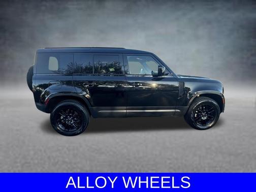 Santorini Black Metallic 2025 Land Rover Defender 110 P300