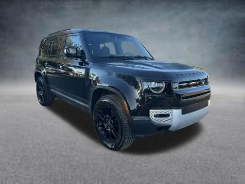 Santorini Black Metallic 2025 Land Rover Defender 110 P300