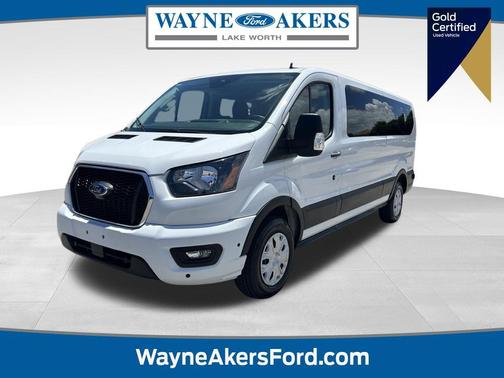 Oxford White 2024 Ford Transit-350 XLT
