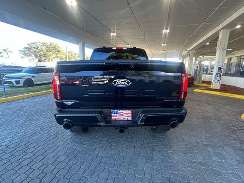 Antimatter Blue Metallic 2025 Ford F-150 Lariat