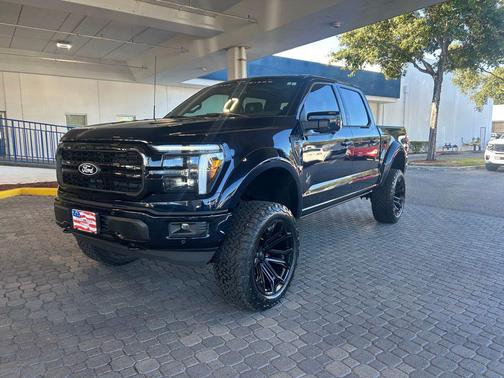 Antimatter Blue Metallic 2025 Ford F-150 Lariat