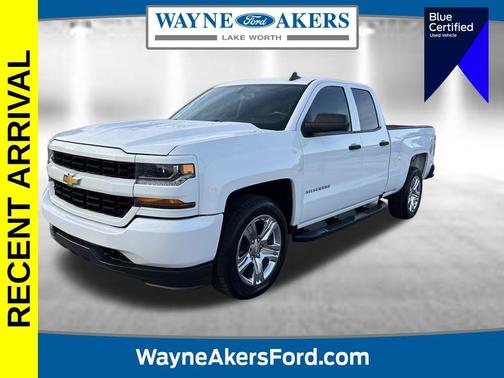 Summit White 2019 Chevrolet Silverado 1500 Custom