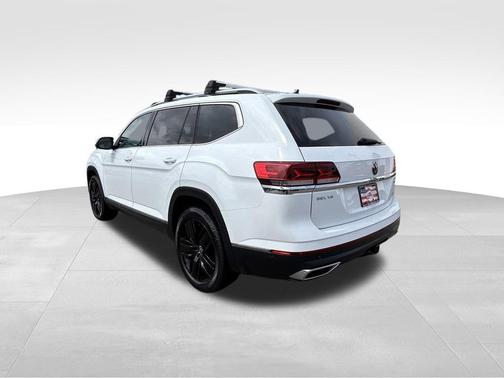 White 2021 Volkswagen Atlas 3.6L SEL Premium