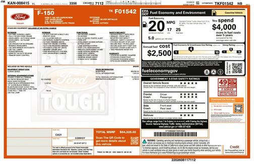 Silver Metallic 2026 Ford F-150 Lariat