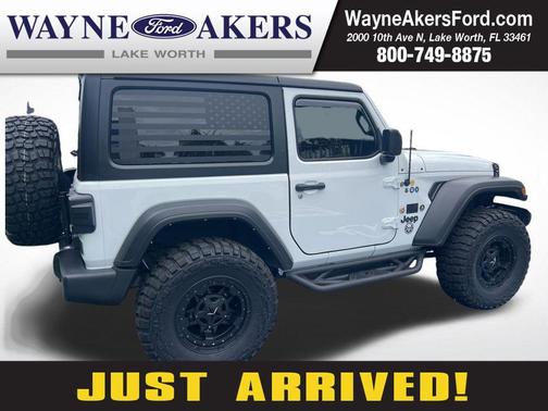 Bright White Clearcoat 2022 Jeep Wrangler Sport S