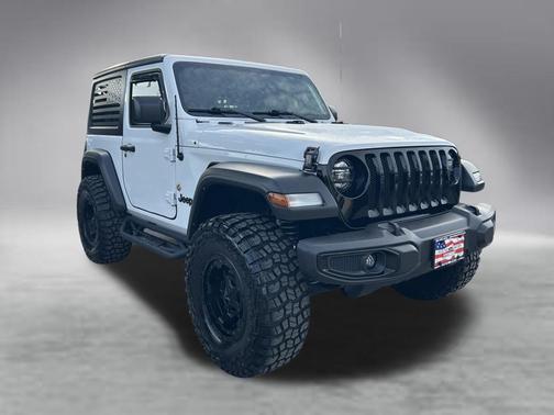 Bright White Clearcoat 2022 Jeep Wrangler Sport S