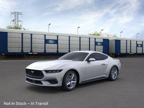 Iconic Silver Metallic 2025 Ford Mustang EcoBoost Premium