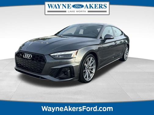 Gray 2025 Audi A5 Sportback 45 S Line Premium