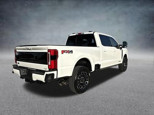 Star White Metallic Tri-Coat 2026 Ford F-350 Platinum
