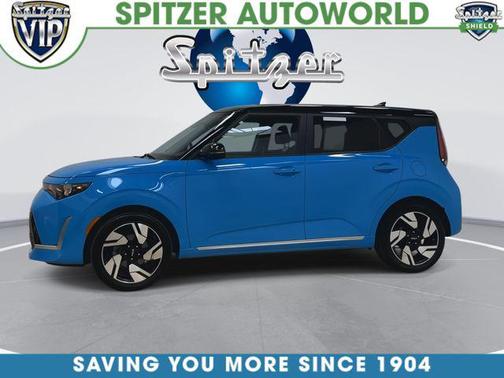 Surf Blue w/Black Roof 2024 Kia Soul GT-Line