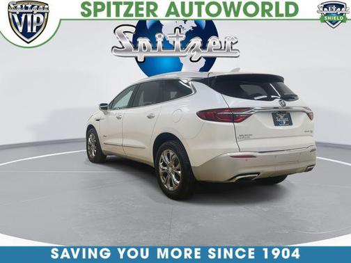 White Frost Tricoat 2018 Buick Enclave Avenir