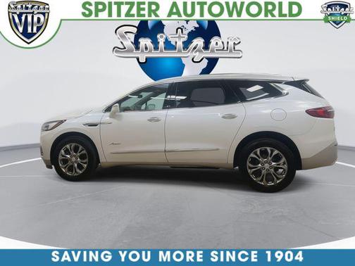 White Frost Tricoat 2018 Buick Enclave Avenir