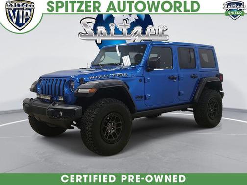 2022 Jeep Wrangler Unlimited High Tide 4x4