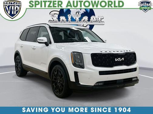 Glacial White Pearl 2022 Kia Telluride SX