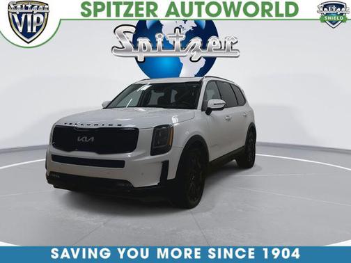Glacial White Pearl 2022 Kia Telluride SX