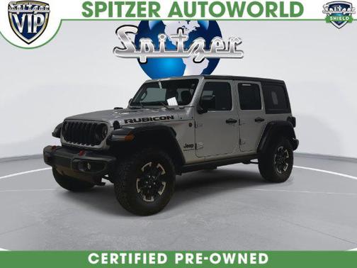 Silver Zynith Clearcoat 2024 Jeep Wrangler Rubicon