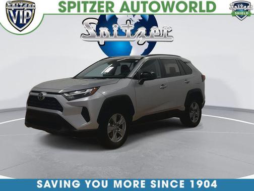 Silver Sky Metallic 2025 Toyota RAV4 Hybrid LE