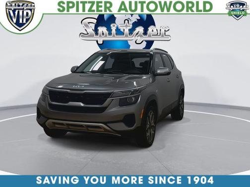 Steel Gray 2022 Kia Seltos EX