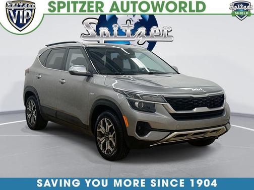 Steel Gray 2022 Kia Seltos EX