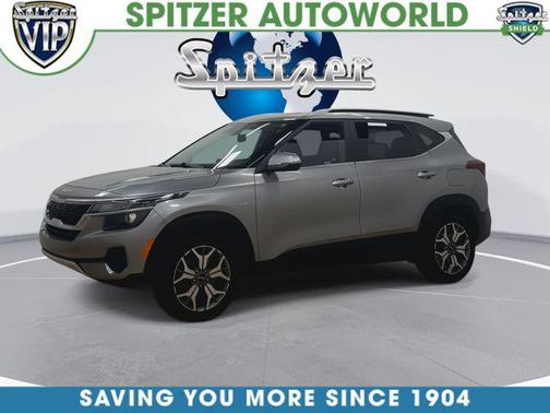 Steel Gray 2022 Kia Seltos EX