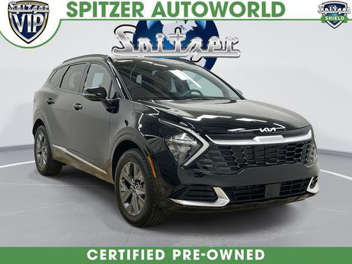 Ebony Black 2023 Kia Sportage SX
