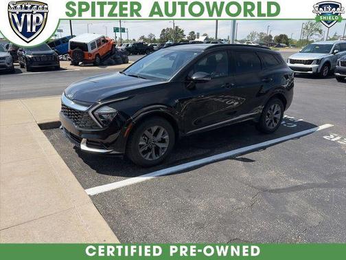 Ebony Black 2023 Kia Sportage SX
