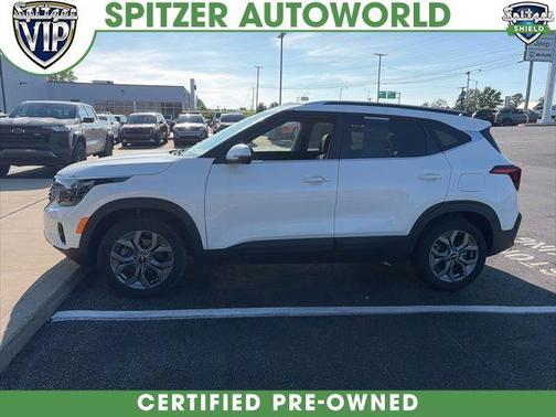 Snow White Pearl 2024 Kia Seltos S