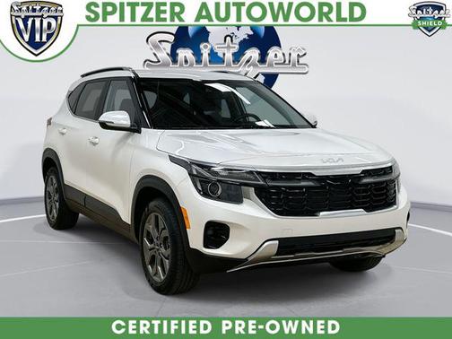 Snow White Pearl 2024 Kia Seltos S