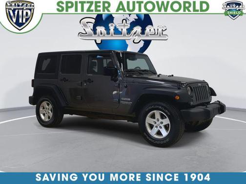 Granite Crystal Metallic Clearcoat 2017 Jeep Wrangler Unlimited Sport