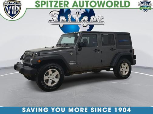 Granite Crystal Metallic Clearcoat 2017 Jeep Wrangler Unlimited Sport