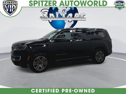 Diamond Black Crystal Pearlcoat 2025 Jeep Wagoneer 4x4