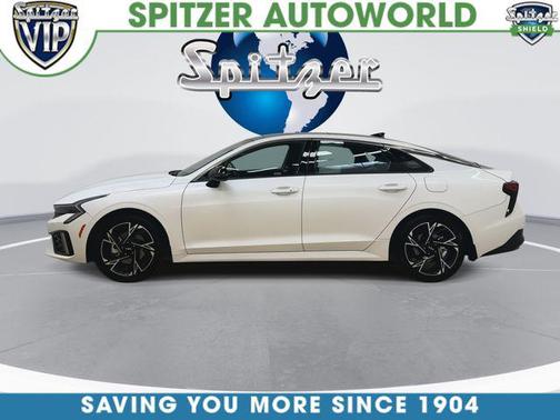Snow White Pearl 2025 Kia K5 GT-Line