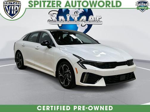 Snow White Pearl 2025 Kia K5 GT-Line