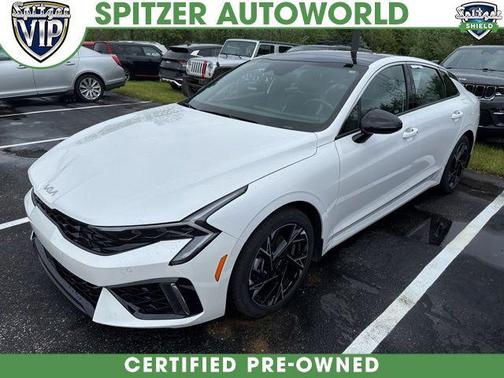 Snow White Pearl 2025 Kia K5 GT-Line
