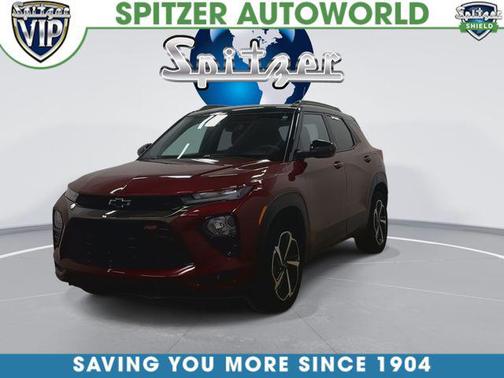 Crimson Metallic 2023 Chevrolet Trailblazer RS