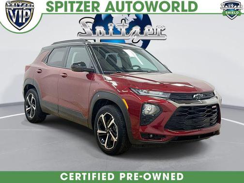Crimson Metallic 2023 Chevrolet Trailblazer RS