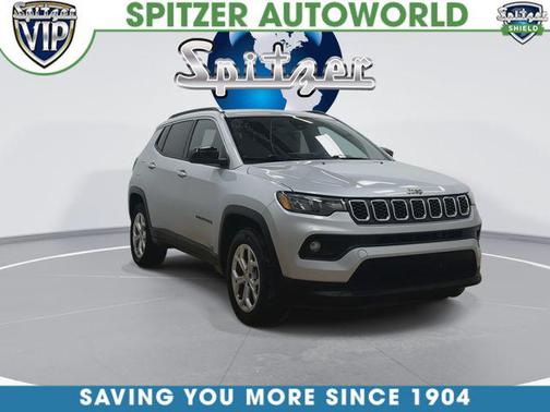 Silver Zynith Metallic Clearcoat 2024 Jeep Compass Latitude