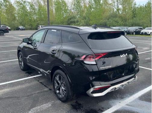 Fusion Black 2024 Kia Sportage Hybrid SX-Prestige