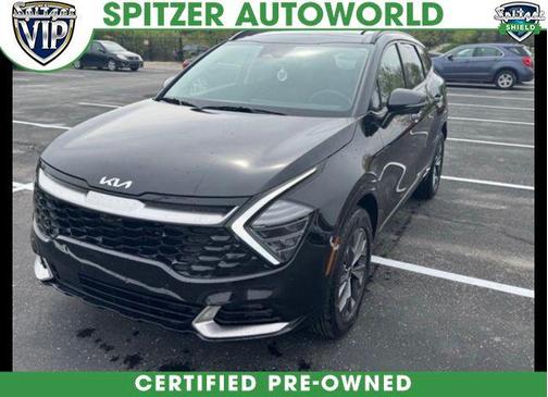 Fusion Black 2024 Kia Sportage Hybrid SX-Prestige