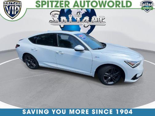 Platinum White Pearl 2024 Acura Integra A-SPEC