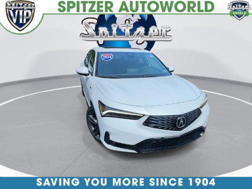 Platinum White Pearl 2024 Acura Integra A-SPEC