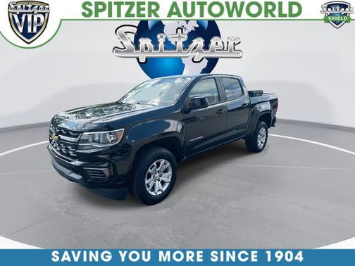 Black 2022 Chevrolet Colorado LT