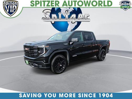 Onyx Black 2025 GMC Sierra 1500 Elevation