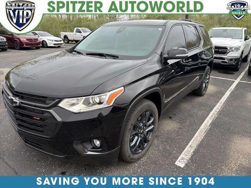 Mosaic Black Metallic 2021 Chevrolet Traverse RS